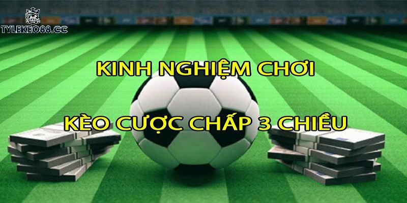 Chiến thuật hiệu quả khi tham gia cược chấp 3 chiều